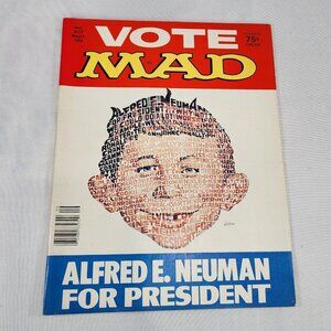 Mad Magazine Issue # 217 September 1980 Vote For Alfred For President Jaffee FN+